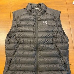 Arc'teryx Cerium LT Down Vest Men's Small Black